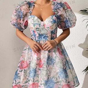 SHIEN Floral Dress